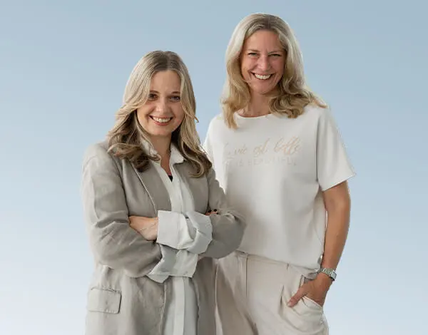 Team PRODINGER hilft: Stefanie Schnappauf und Catrin Brückner