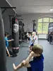 Kinder beim Kickboxen