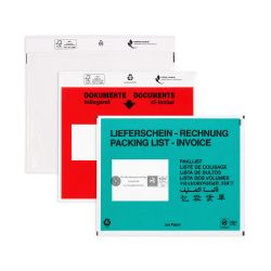 Begleitpapiertaschen DIN C5 – Dokumententaschen für Versand