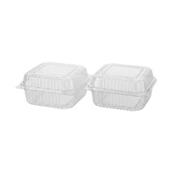 Salatschale PET – transparent – anhängender Deckel – 450 bis 1000 ml