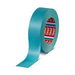 tesa Kreppklebeband 4438 38 mm x 50 m – blau – flachgekreppt