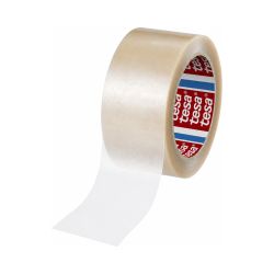 tesa Packband PVC 4124 – 50 mm x 66 m – transparent – 65 µm