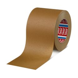 tesa Kreppband 4341 – 100 mm x 50 m – leicht gekreppt – 190 µm