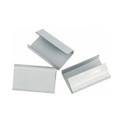 Verschlusshülse 655 VZ – 30 x 16 x 0,5 mm – glatt – verzinkt – silber