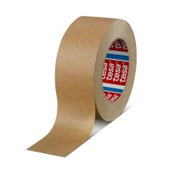 tesa Kreppband 4309 – 50 mm x 50 m – flachgekreppt – 170 µm