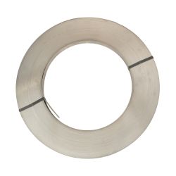 Stahl Umreifungsband – 32 mm x 192 m – 1 mm – grau – Scheibenwicklung