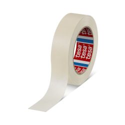 tesa Kreppband 4348 – 50 mm x 50 m – leicht gekreppt – 140 µm