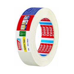 tesa Kreppband 4348 – 30 mm x 50 m – leicht gekreppt – 140 µm