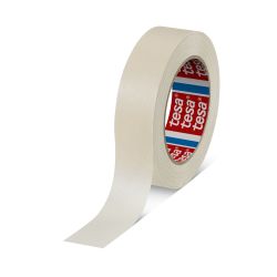 tesa Kreppband 4348 – 19 mm x 50 m – flachgekreppt – 140 µm