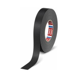 tesa Gewebeklebeband Premium 4651 – 19 mm x 50 m – schwarz – 310 µm