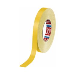 tesa Gewebeklebeband Premium 4651 – 19 mm x 50 m – gelb – 310 µm
