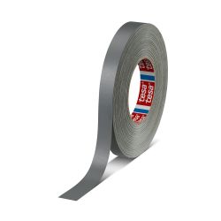 tesa Gewebeklebeband Premium 4651 – 19 mm x 50 m – grau – 310 µm