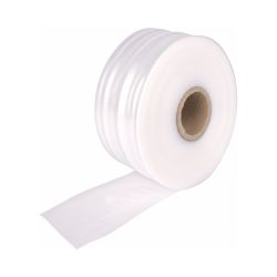 Schlauchfolie 150 mm x 500 m – LDPE – transparent – 50 µm