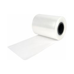 Schlauchfolie 200 mm x 250 m – LDPE – transparent – 100 µm