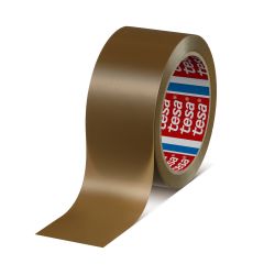 tesa Packband PVC 4120 – 50 mm x 66 m – braun – 49 µm