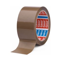 tesa Packband PP 64014 &ndash; 50 mm x 66 m &ndash; braun &ndash; 45 &micro;m