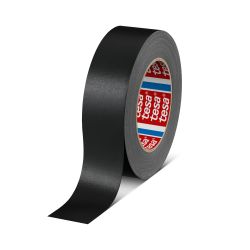 tesa Gewebeklebeband Premium 4651 – 50 mm x 50 m – schwarz – 310 µm
