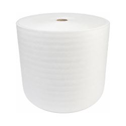 Schaumfolie 400 mm x 500 m – PE-Schaum – weiß – 1 mm