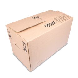 Umzugskarton 650 x 350 x 370 mm – 2-wellig – braun