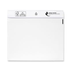 Dokumententasche LDPE – 175 x 110 mm – DIN C6 – transparent