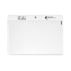 Dokumententasche LDPE – 240 x 110 mm – DIN Lang – transparent