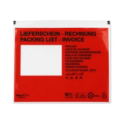 Dokumententasche LDPE – 230 x 160 mm – DIN C5 – mehrfarbig