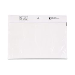 Dokumententasche LDPE – 240 x 110 mm – DIN Lang – transparent