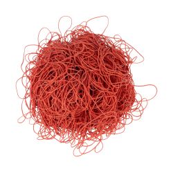 Gummiring Kautschuk – 1,2 x 1,2 mm – Ø 100 mm – rot