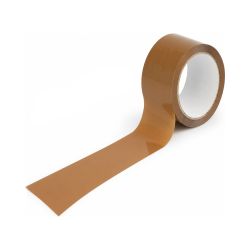 Packband PP – 50 mm x 66 m – braun – 28 µm