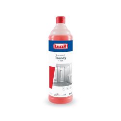 Buzil Sanitärreiniger T464-0001RA – Flasche – 1 l – rot