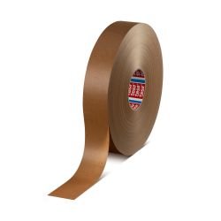 tesa Packband Papier 4313 – 50 mm x 500 m – chamois – Automatenrolle – 107 µm