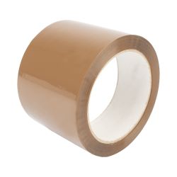 Packband PP – 75 mm x 66 m – braun – 32 µm