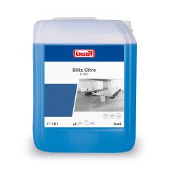 Buzil Universalreiniger G481-0010RA – Blitz Citro – 10 l – blau
