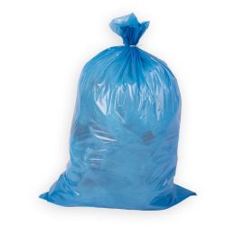 Müllsack 120 Liter – 700 x 1100 mm – LDPE – blau opak – 50 µm