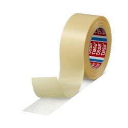 tesa Doppelseitiges Klebeband 4934 – 50 mm x 25 m – weiß – 200 µm