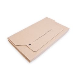 Buchverpackung 370 x 290 x 20-75 mm – DIN C4+ – mit Selbstklebeverschluss – braun