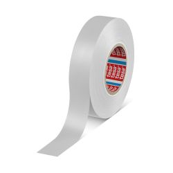 tesa Klebeband PVC – 19 mm x 33 m – weiß – 126 µm