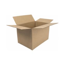 Versandkarton 305 x 215 x 205 mm  – 1-wellig – Automatikboden – Zusatzrillung