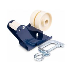 Tischabroller B 3-TC – mit Schraubzwinge für 2x25 mm – blau