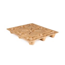 Pressholzpalette – 120 x 100 cm – 9 Füße – ca. 900 kg – nestbar
