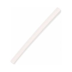 Beutelverschluss Clips Papier – 8 x 100 mm – weiß – mit Drahteinlage