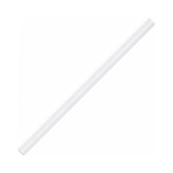 Beutelverschluss Clips Papier – 8 x 150 mm – weiß – mit Drahteinlage