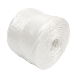 Kordel PP 2 kg – 900 m – 3-fach – 450 m je kg – weiß