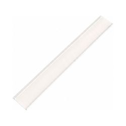 Beutelverschluss Clips Papier – 8 x 50 mm – weiß – mit Drahteinlage