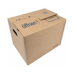 Umzugskarton 500 x 350 x 370 mm – 2-wellig – braun