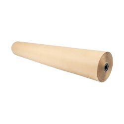 Natronpapier Rolle 1250 mm x 200 m – 100 g/m² – braun – enggerippt
