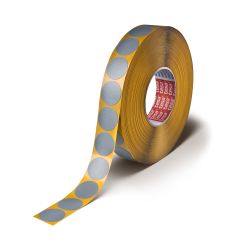 tesa Gewebeklebepunkte – Ø 30 mm – grau – 290 µm