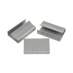 Verschlusshülse – 28 x 16 x 0,5 mm – glatt – verzinkt – silber