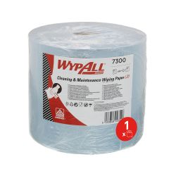 Kimberly Clark Wischtuchrolle 190 m x 23,5 cm – 2-lagig – blau