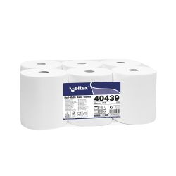 Handtuchpapier Rolle 140 m x 20 cm – 2-lagig – weiß